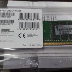 Memoria  RAM HPE - 32GB DDR4 SDRAM - 2133 MHz DDR4-2133/PC4-2133 - Registrado - CL15 - DIMM  774175-001 752370-091 