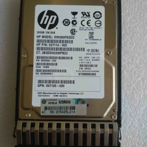 Disco HP 627114-002  653960-001 300GB 2.5" SFF 6G Dual Port SAS 15K - Usado Entrega 20 dias