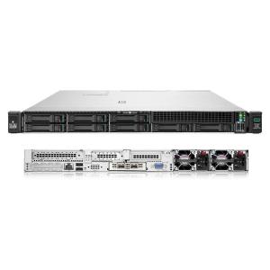CTO Servidor HPE ProLiant DL360 Gen10 Plus: 1 x Intel Xeon Gold 6330 (28 núcleos, 2.0 GHz), 32 GB RAM (máx. 2 TB), chipset Intel C621A, controlador SAS 12 Gb/s, 8 bahías SFF (2.5"), formato 1