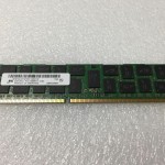 Memoria RAM  8GB MT36JSF1G72PZ-1G6 VELOCIDAD DE LA MEMORIA: 1600MHZ DDR3-1600/PC3-12800 VOLTAGE: 1.5V - PARA SERVIDORES DELL R620