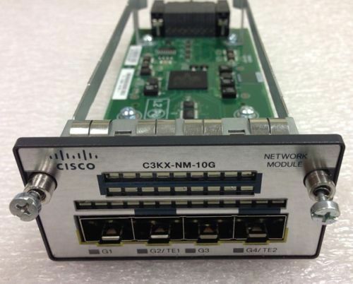 Modulo Cisco Network Modulo Cisco C3KX-NM-10G 3K-X Network Module for 3750-X 3560-X ...
