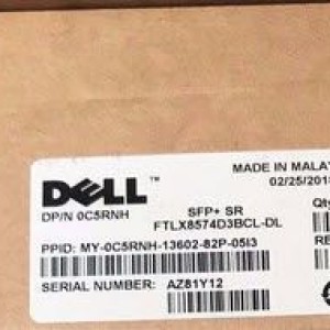 Dell FTLX8574D3BCL-DL 10GBASE-SR 850nm SFP+ Transceiver Module 0C5RNH CN-0C5RNH 