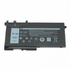 Bateria compatible DELL 93FTF 51Wh 11.4V  para  E5280 E5480 E5580 E5290 E5490 83XPC