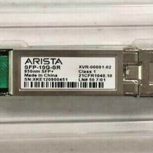 Arista SFP-10G-SR 850nm SFP+ Optic Transceiver LC 10GBase-SR