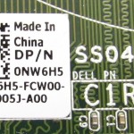 Placa Dell Optiplex 7050 SFF  DDR4 NW6H5 0NW6H5 Retirado de Equipo en Uso garantia 12 Meses