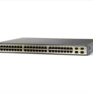 Switch Cisco WS-C3750G-48PS-S 48 Port PoE Gigabit Ethernet  Condicion   Garantia 12 Meses : Usado 