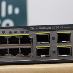 Switch Cisco  Catalyst WS-C3750V2-48PS-S 48-Port PoE 10/100  Producto Usado Garantia 12 Meses