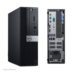 Computadora DELL Optiplex 7070 SFF, Intel Core i7-9700 3.00 GHz, 8GB DDR4, 256GB SSD. DVD SuperMulti, Video Intel HD Graphics 630, LAN GbE. 10/100/1000 MB/S 2 DISPLAY PORT 4 USB 2.0 5 USB 3.1