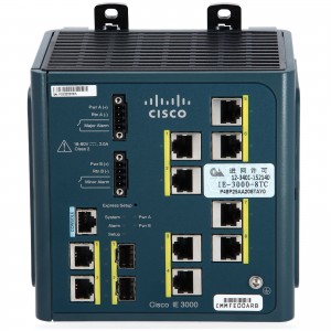 Switch Cisco IE-3000-8TC Industrial Ethernet 3000  Nro de parte: IE-3000-8TC 