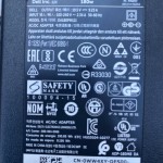 Dell 180 watt AC Adapter WW4XY Alienware M14x M15x M17x R3 M17x R4- Usado